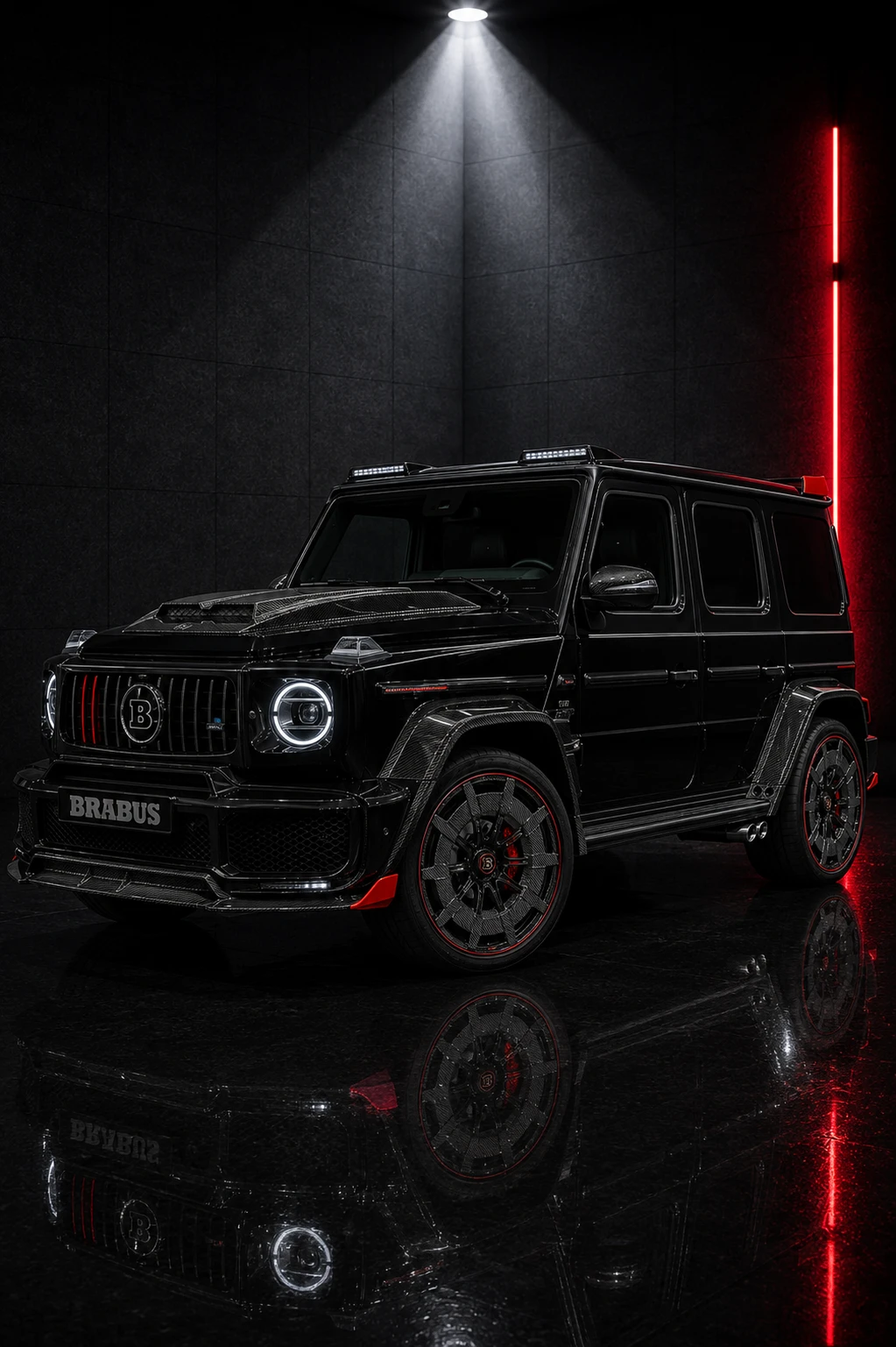 Mercedes G-Class Brabus с коваными дисками DiskiAsia